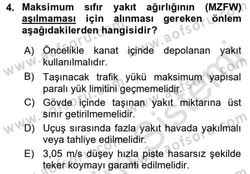 Harekat Performans Dersi 2021 - 2022 Yılı Yaz Okulu Sınav Soruları 4. Soru