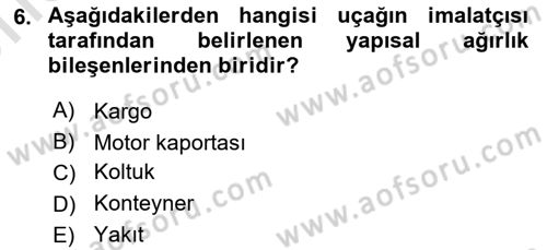 Harekat Performans Dersi 2023 - 2024 Yılı (Vize) Ara Sınav Soruları 6. Soru