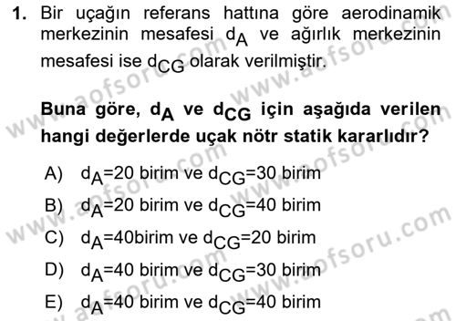 Harekat Performans Dersi 2023 - 2024 Yılı (Final) Dönem Sonu Sınav Soruları 1. Soru