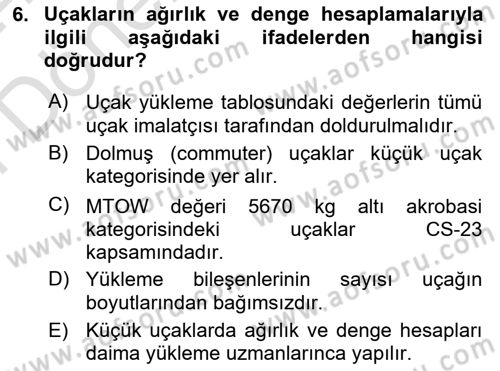 Harekat Performans Dersi 2023 - 2024 Yılı (Final) Dönem Sonu Sınav Soruları 6. Soru