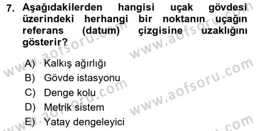 Harekat Performans Dersi 2023 - 2024 Yılı (Final) Dönem Sonu Sınav Soruları 7. Soru
