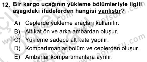 Harekat Performans Dersi 2023 - 2024 Yılı Yaz Okulu Sınav Soruları 12. Soru