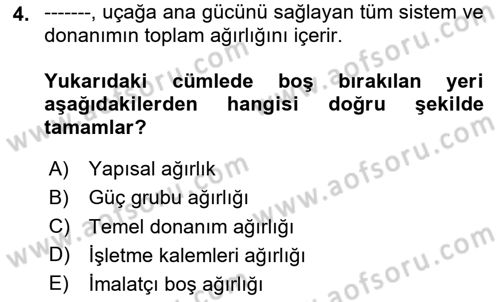 Harekat Performans Dersi 2023 - 2024 Yılı Yaz Okulu Sınav Soruları 4. Soru