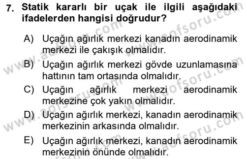 Harekat Performans Dersi 2023 - 2024 Yılı Yaz Okulu Sınav Soruları 7. Soru