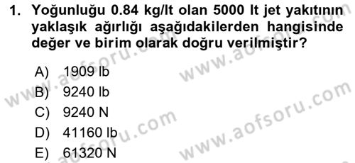 Harekat Performans Dersi 2024 - 2025 Yılı (Vize) Ara Sınav Soruları 1. Soru