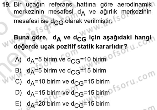 Harekat Performans Dersi 2024 - 2025 Yılı (Vize) Ara Sınav Soruları 19. Soru