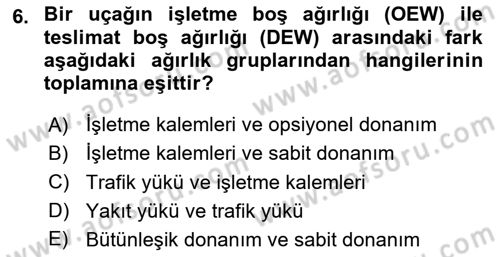 Harekat Performans Dersi 2024 - 2025 Yılı (Vize) Ara Sınav Soruları 6. Soru