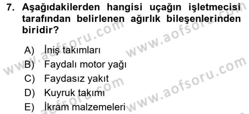 Harekat Performans Dersi 2024 - 2025 Yılı (Vize) Ara Sınav Soruları 7. Soru