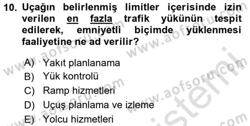 Harekat Performans Dersi 2024 - 2025 Yılı (Final) Dönem Sonu Sınav Soruları 10. Soru