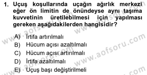 Harekat Performans Dersi 2025 - 2026 Yılı (Final) Dönem Sonu Sınav Soruları 1. Soru
