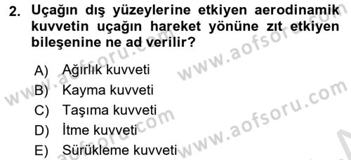Harekat Performans Dersi 2025 - 2026 Yılı (Final) Dönem Sonu Sınav Soruları 2. Soru