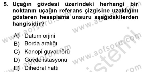 Harekat Performans Dersi 2025 - 2026 Yılı (Final) Dönem Sonu Sınav Soruları 5. Soru