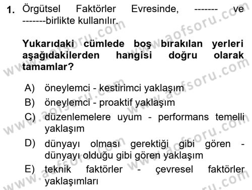 Havacılık Emniyeti Dersi 2018 - 2019 Yılı Yaz Okulu Sınavı 1. Soru