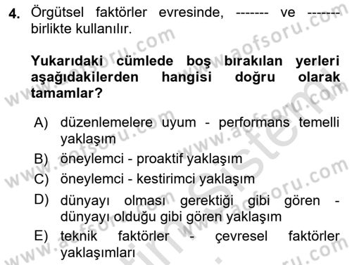 Havacılık Emniyeti Dersi 2019 - 2020 Yılı (Vize) Ara Sınav Soruları 4. Soru