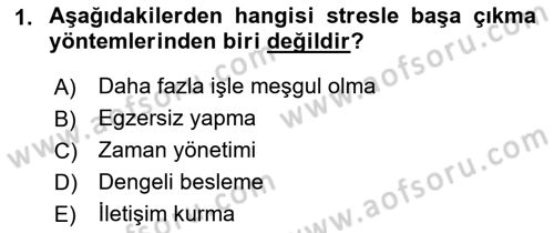 Havacılık Emniyeti Dersi 2019 - 2020 Yılı (Final) Dönem Sonu Sınav Soruları 1. Soru