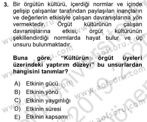 Havacılık Emniyeti Dersi 2019 - 2020 Yılı (Final) Dönem Sonu Sınav Soruları 3. Soru