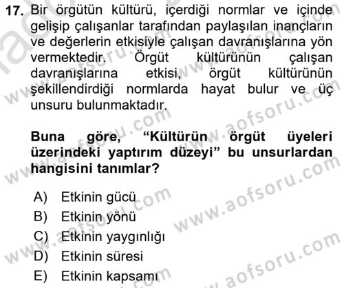 Havacılık Emniyeti Dersi 2023 - 2024 Yılı (Vize) Ara Sınav Soruları 17. Soru