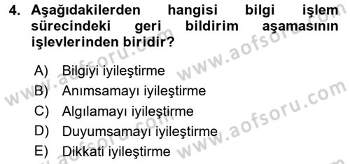 Havacılık Emniyeti Dersi 2024 - 2025 Yılı Yaz Okulu Sınav Soruları 4. Soru