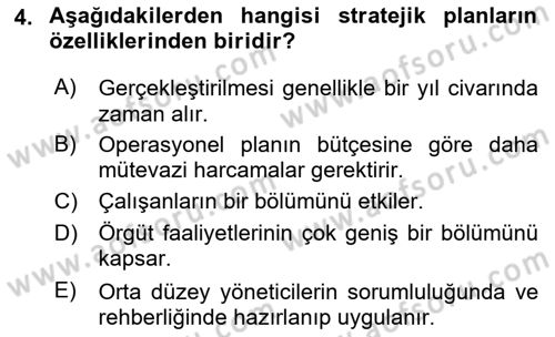 Havayolu İşletmelerinde Operasyonel Planlama Dersi 2020 - 2021 Yılı Yaz Okulu Sınav Soruları 4. Soru