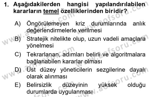 Havayolu İşletmelerinde Operasyonel Planlama Dersi 2025 - 2026 Yılı (Final) Dönem Sonu Sınav Soruları 1. Soru