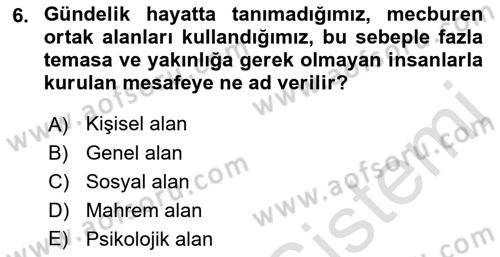Halkla İlişkilerde Etkili İletişim Dersi 2021 - 2022 Yılı Yaz Okulu Sınav Soruları 6. Soru