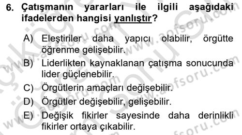 Halkla İlişkilerde Etkili İletişim Dersi 2023 - 2024 Yılı (Final) Dönem Sonu Sınav Soruları 6. Soru