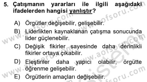 Halkla İlişkilerde Etkili İletişim Dersi 2024 - 2025 Yılı (Final) Dönem Sonu Sınav Soruları 5. Soru