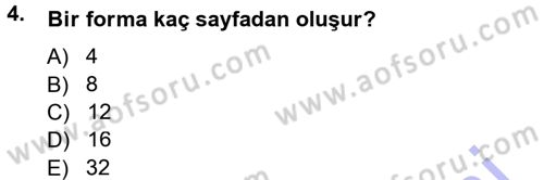 Halkla İlişkiler Uygulama Teknikleri Dersi 2012 - 2013 Yılı (Final) Dönem Sonu Sınav Soruları 4. Soru