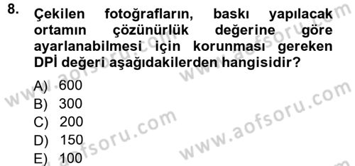 Halkla İlişkiler Uygulama Teknikleri Dersi 2012 - 2013 Yılı (Final) Dönem Sonu Sınav Soruları 8. Soru