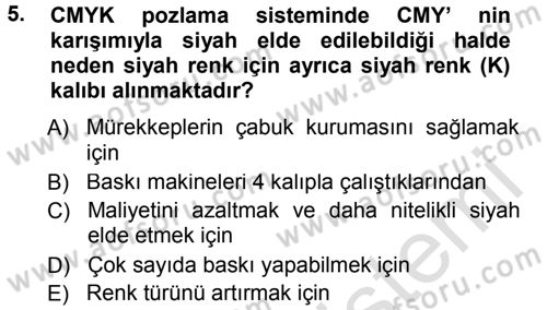 Halkla İlişkiler Uygulama Teknikleri Dersi 2013 - 2014 Yılı Tek Ders Sınav Soruları 5. Soru
