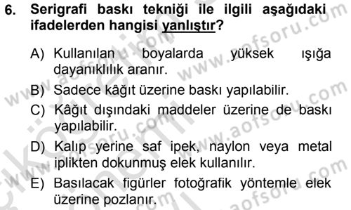Halkla İlişkiler Uygulama Teknikleri Dersi 2013 - 2014 Yılı Tek Ders Sınav Soruları 6. Soru