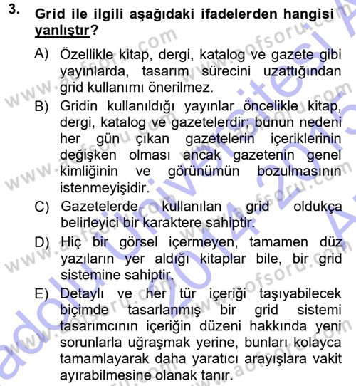 Halkla İlişkiler Uygulama Teknikleri Dersi 2014 - 2015 Yılı (Vize) Ara Sınavı 3. Soru