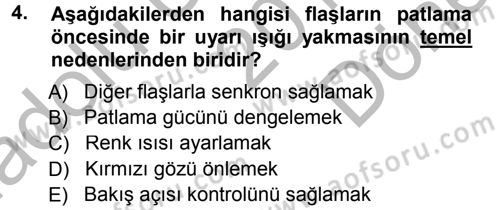 Halkla İlişkiler Uygulama Teknikleri Dersi 2014 - 2015 Yılı (Final) Dönem Sonu Sınav Soruları 4. Soru