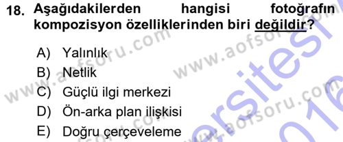 Halkla İlişkiler Uygulama Teknikleri Dersi Ara Sınavı Deneme Sınav Soruları 18. Soru