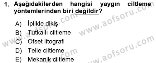 Halkla İlişkiler Uygulama Teknikleri Dersi 2015 - 2016 Yılı (Final) Dönem Sonu Sınav Soruları 1. Soru