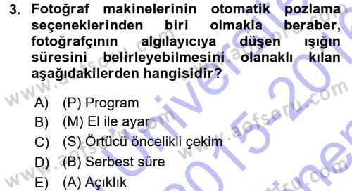 Halkla İlişkiler Uygulama Teknikleri Dersi 2015 - 2016 Yılı (Final) Dönem Sonu Sınav Soruları 3. Soru