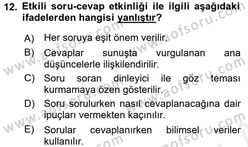 Halkla İlişkiler Uygulama Teknikleri Dersi 2015 - 2016 Yılı Tek Ders Sınav Soruları 12. Soru