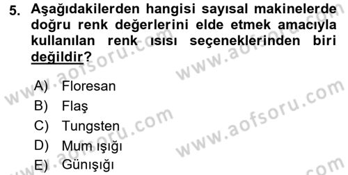 Halkla İlişkiler Uygulama Teknikleri Dersi 2015 - 2016 Yılı Tek Ders Sınav Soruları 5. Soru