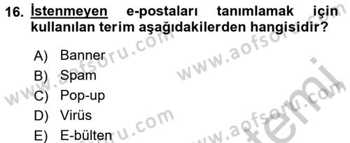 Halkla İlişkiler Uygulama Teknikleri Dersi 2016 - 2017 Yılı 3 Ders Sınav Soruları 16. Soru