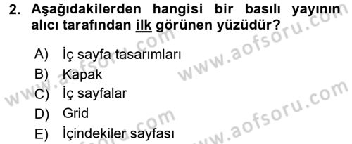Halkla İlişkiler Uygulama Teknikleri Dersi 2016 - 2017 Yılı 3 Ders Sınav Soruları 2. Soru