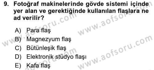 Halkla İlişkiler Uygulama Teknikleri Dersi 2016 - 2017 Yılı 3 Ders Sınavı 9. Soru