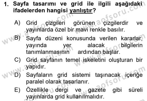 Halkla İlişkiler Uygulama Teknikleri Dersi Ara Sınavı Deneme Sınav Soruları 1. Soru