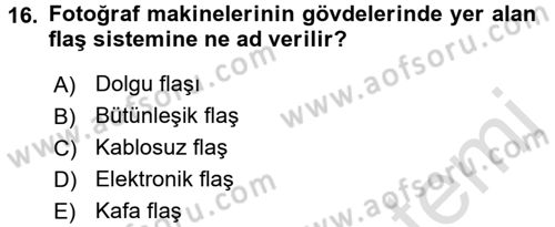 Halkla İlişkiler Uygulama Teknikleri Dersi Ara Sınavı Deneme Sınav Soruları 16. Soru