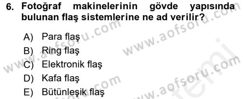 Halkla İlişkiler Uygulama Teknikleri Dersi 2017 - 2018 Yılı 3 Ders Sınavı 6. Soru