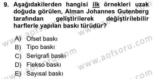Halkla İlişkiler Uygulama Teknikleri Dersi 2018 - 2019 Yılı 3 Ders Sınav Soruları 9. Soru