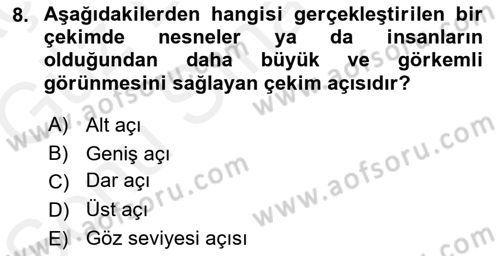 Halkla İlişkiler Uygulama Teknikleri Dersi 2018 - 2019 Yılı (Final) Dönem Sonu Sınav Soruları 8. Soru