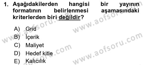 Halkla İlişkiler Uygulama Teknikleri Dersi 2018 - 2019 Yılı Yaz Okulu Sınav Soruları 1. Soru