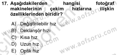 Halkla İlişkiler Uygulama Teknikleri Dersi 2019 - 2020 Yılı (Vize) Ara Sınav Soruları 17. Soru