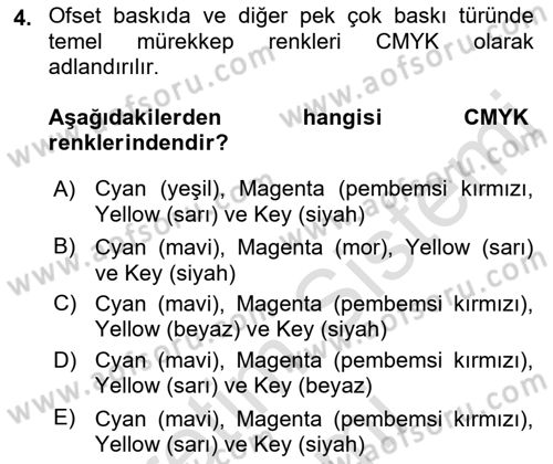 Halkla İlişkiler Uygulama Teknikleri Dersi 2023 - 2024 Yılı (Final) Dönem Sonu Sınav Soruları 4. Soru