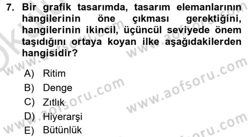 Halkla İlişkiler Uygulama Teknikleri Dersi 2023 - 2024 Yılı Yaz Okulu Sınavı 7. Soru